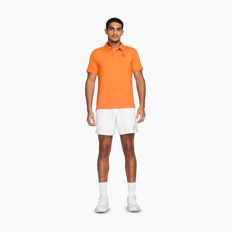 Pánske tenisové šortky Nike Court Dri-Fit Advantage 6" white/black 2