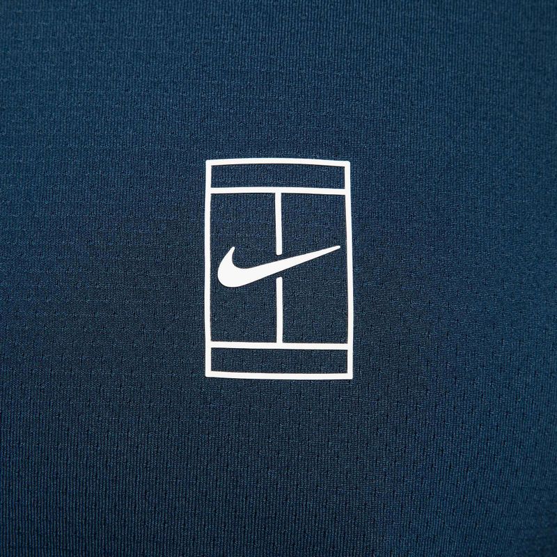 Pánske tenisové polo tričko Nike Court Dri-Fit Advantage armory navy / white / white 6