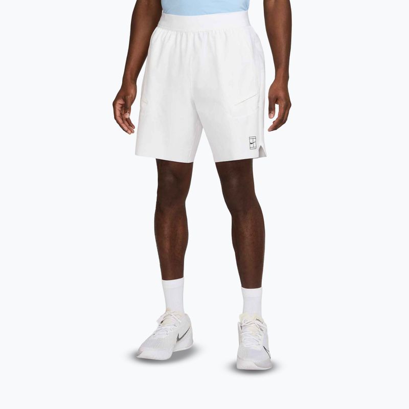 Pánske tenisové šortky Nike Court Dri-Fit Advantage 8" white/black
