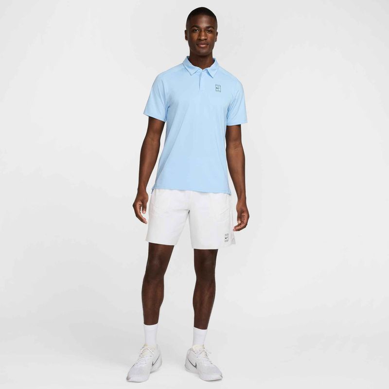 Pánske tenisové šortky Nike Court Dri-Fit Advantage 8" white/black 2