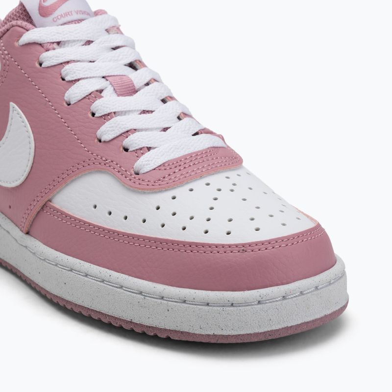 Dámske topánky Nike Court Vision Low Next Nature elemental pink/white 7