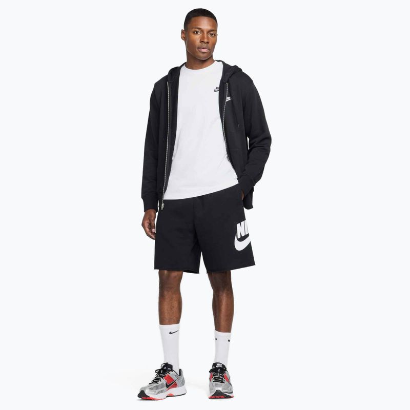 Pánske šortky Nike Club black/black/white 2