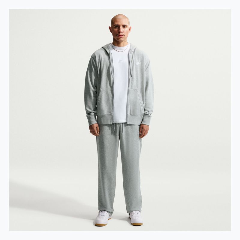 Pánske nohavice Nike Club dark grey heather/light smoke grey/white 2