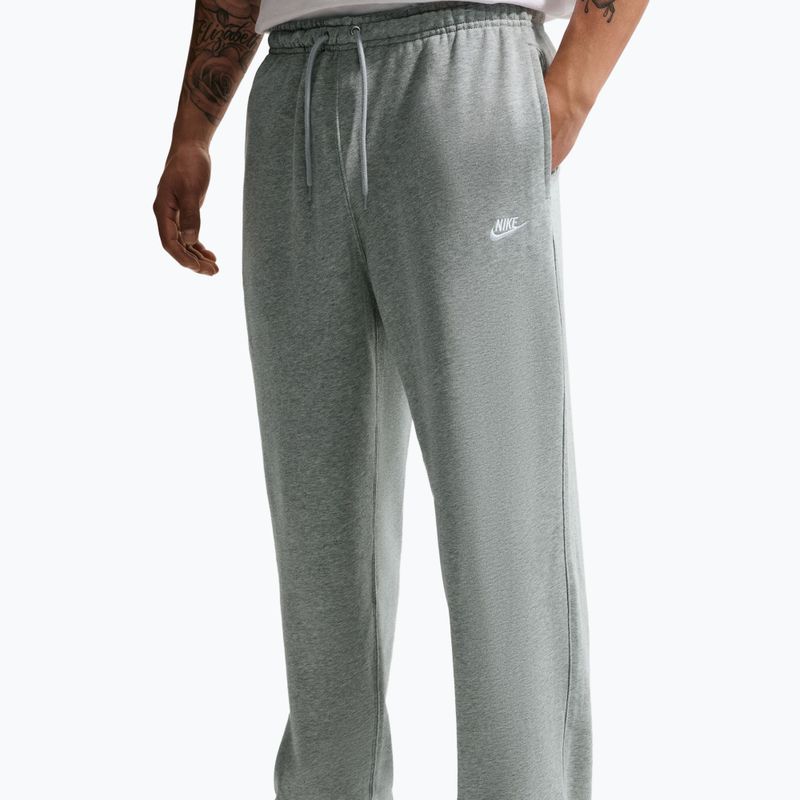 Pánske nohavice Nike Club dark grey heather/light smoke grey/white 5