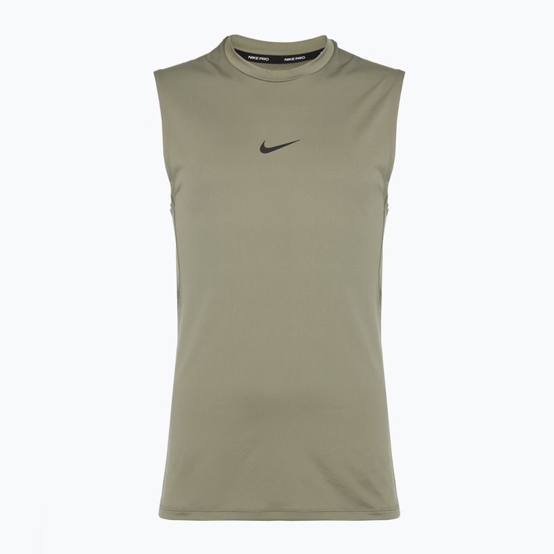 Pánske tréningové tričko Nike Pro Dri-Fit Sleeveless Top light army/black 7