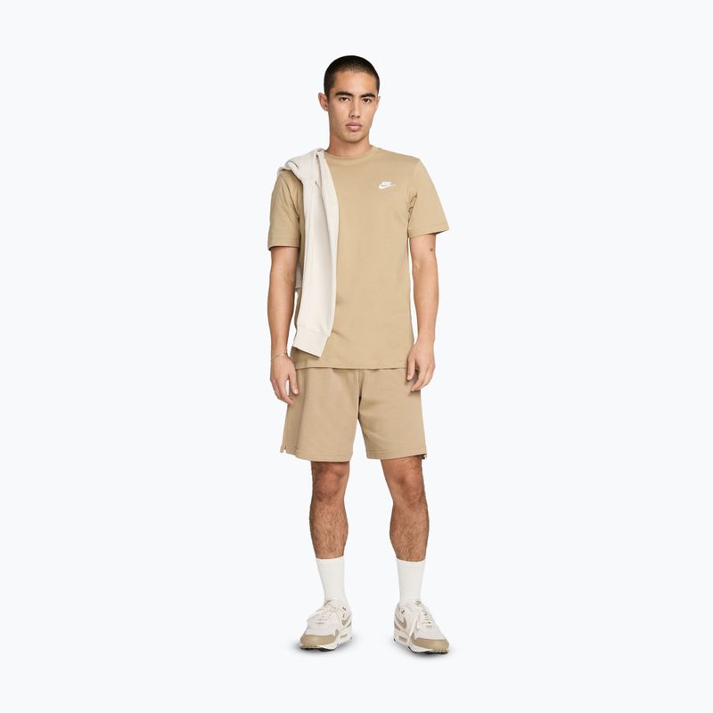 Pánske tričko Nike Sportswear Club parachute beige 2