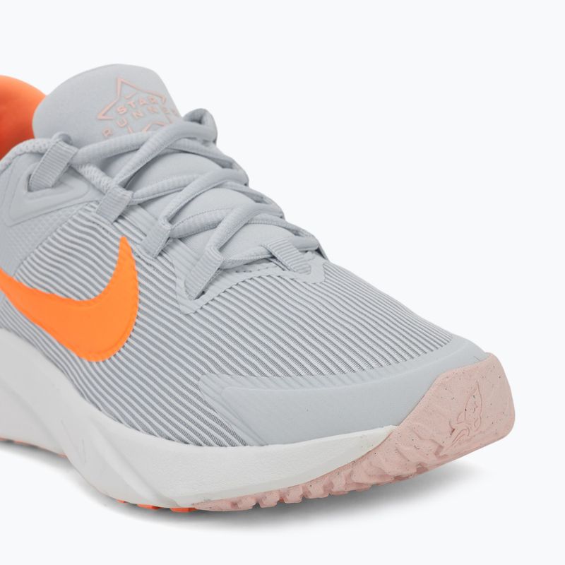 Detské bežecké topánky Nike Star Runner 4 pure platinum/echo pink/peach cream 7
