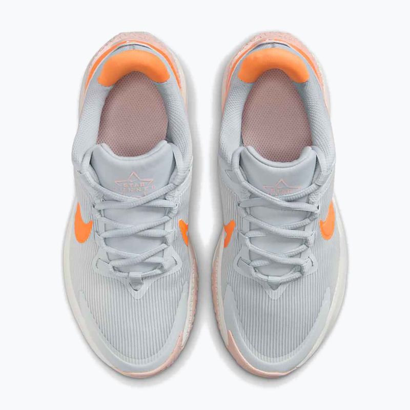 Detské bežecké topánky Nike Star Runner 4 pure platinum/echo pink/peach cream 10