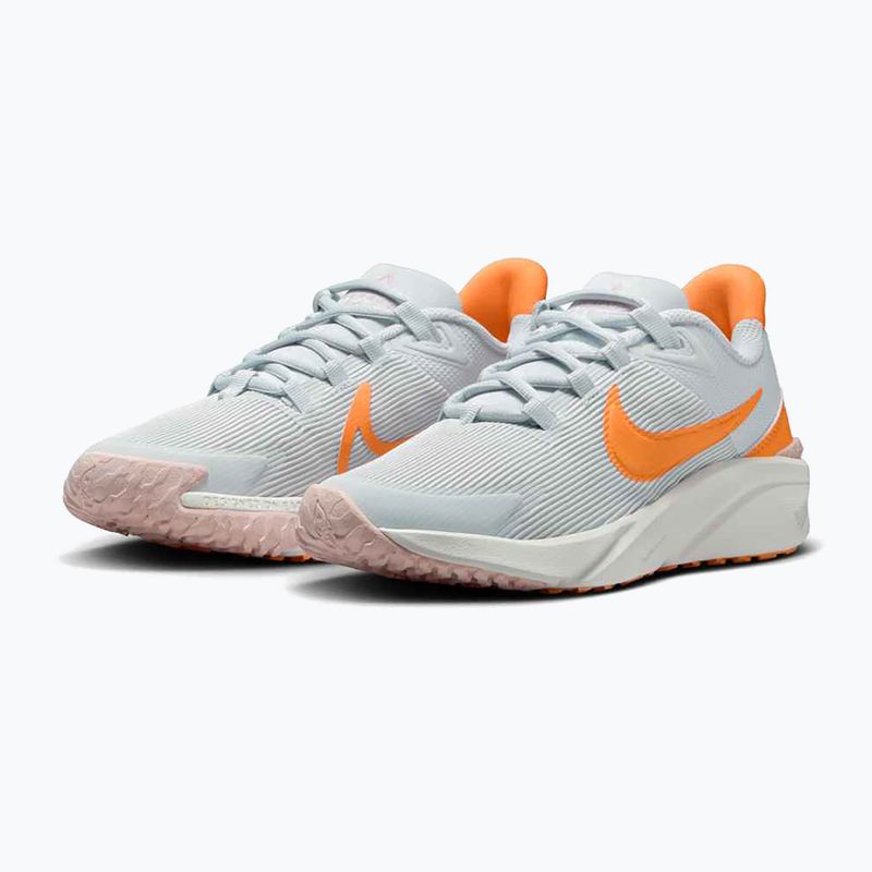 Detské bežecké topánky Nike Star Runner 4 pure platinum/echo pink/peach cream 11