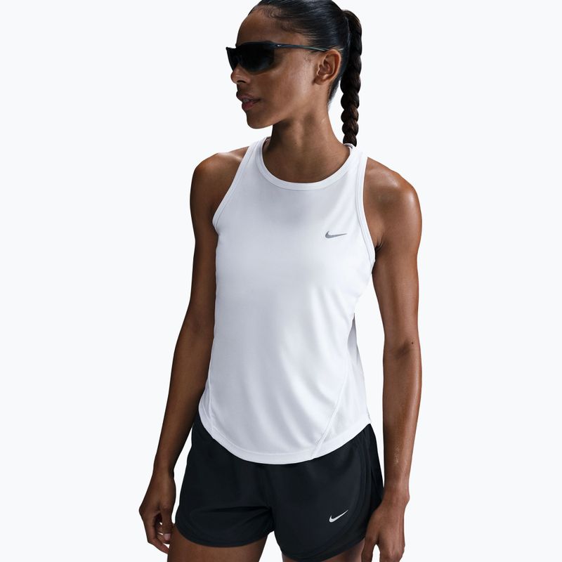 Dámske bežecké tielko Nike Tempo Dri-Fit Tank Top white 2