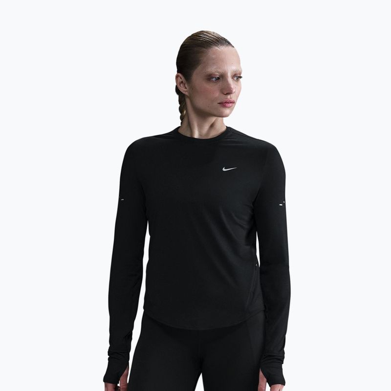 Dámske bežecké tričko s dlhým rukávom Nike Swift Dri-Fit UV black