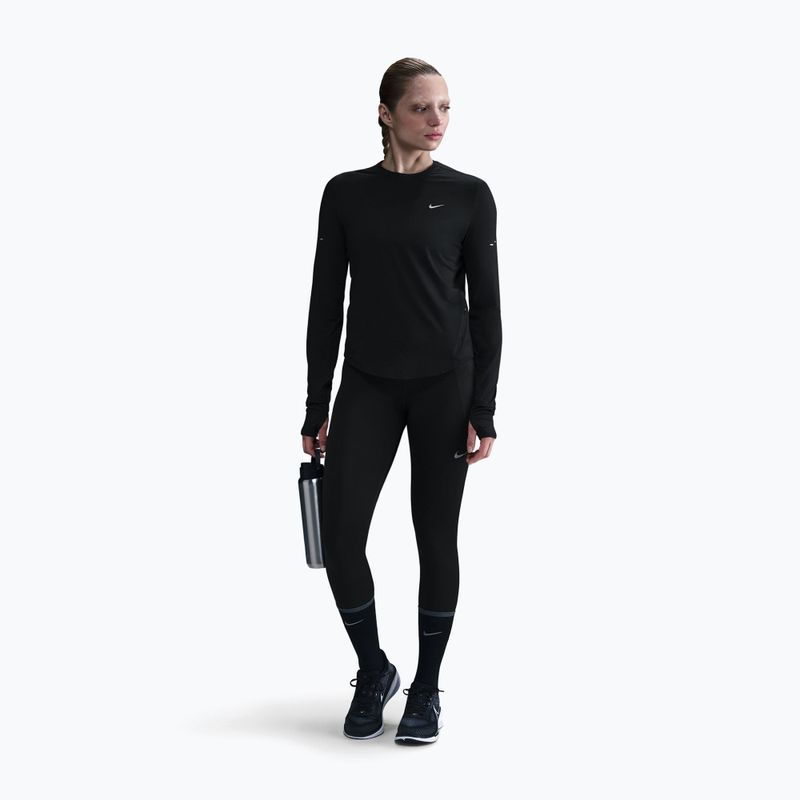 Dámske bežecké tričko s dlhým rukávom Nike Swift Dri-Fit UV black 2