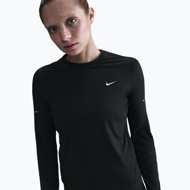 Dámske bežecké tričko s dlhým rukávom Nike Swift Dri-Fit UV black 4