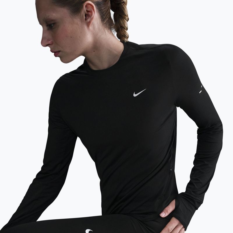 Dámske bežecké tričko s dlhým rukávom Nike Swift Dri-Fit UV black 5