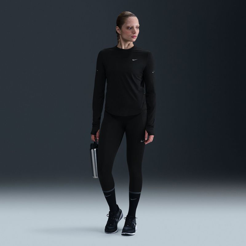 Dámske bežecké tričko s dlhým rukávom Nike Swift Dri-Fit UV black 8