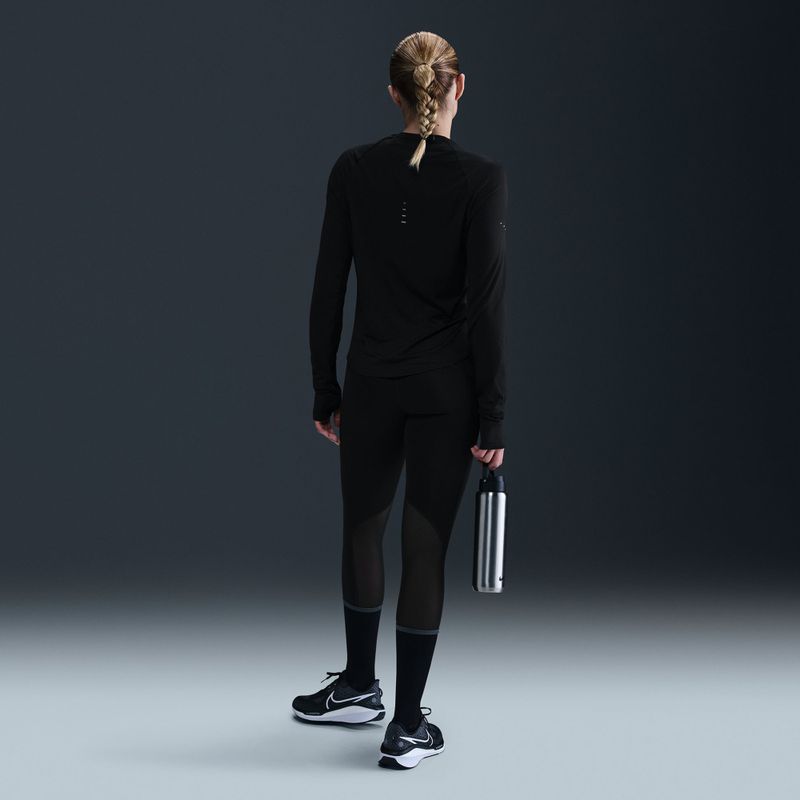 Dámske bežecké tričko s dlhým rukávom Nike Swift Dri-Fit UV black 9