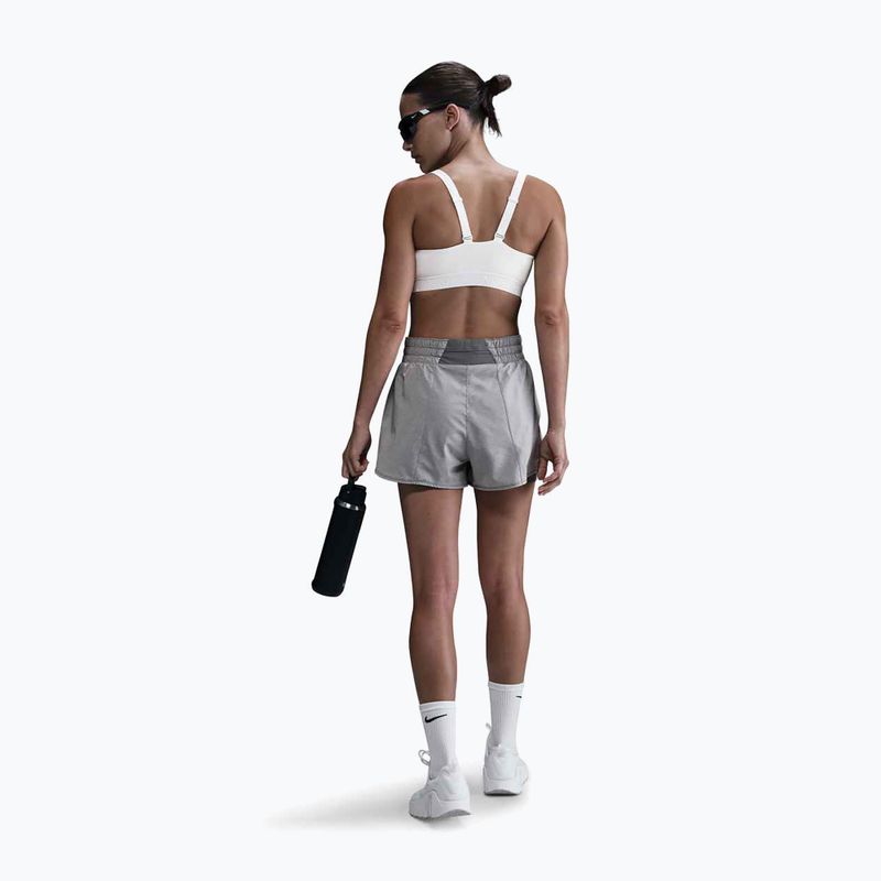 Dámske šortky Nike One Dri-Fit High-Waisted 3" 2In1 smoke grey/heather 3
