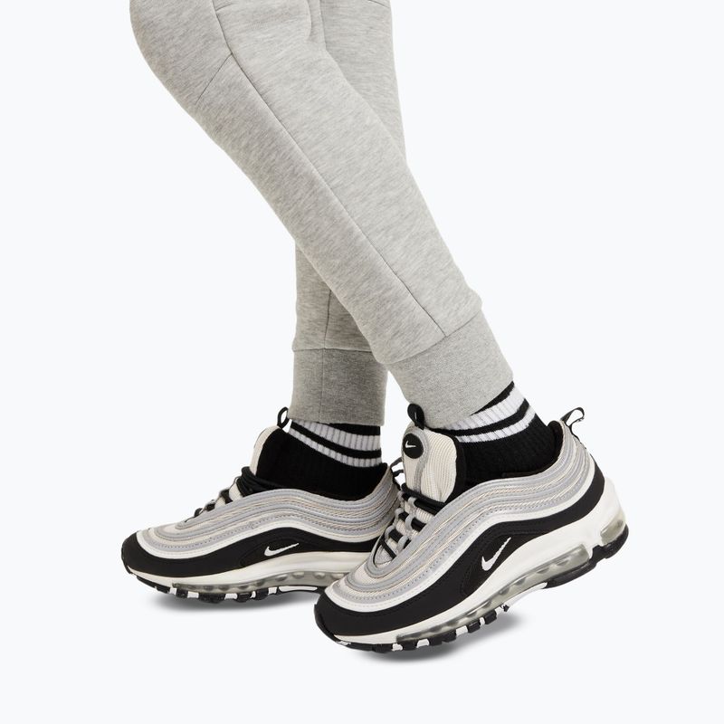 Detské nohavice Nike Sportswear Tech Fleece dark grey heather/black/black 6