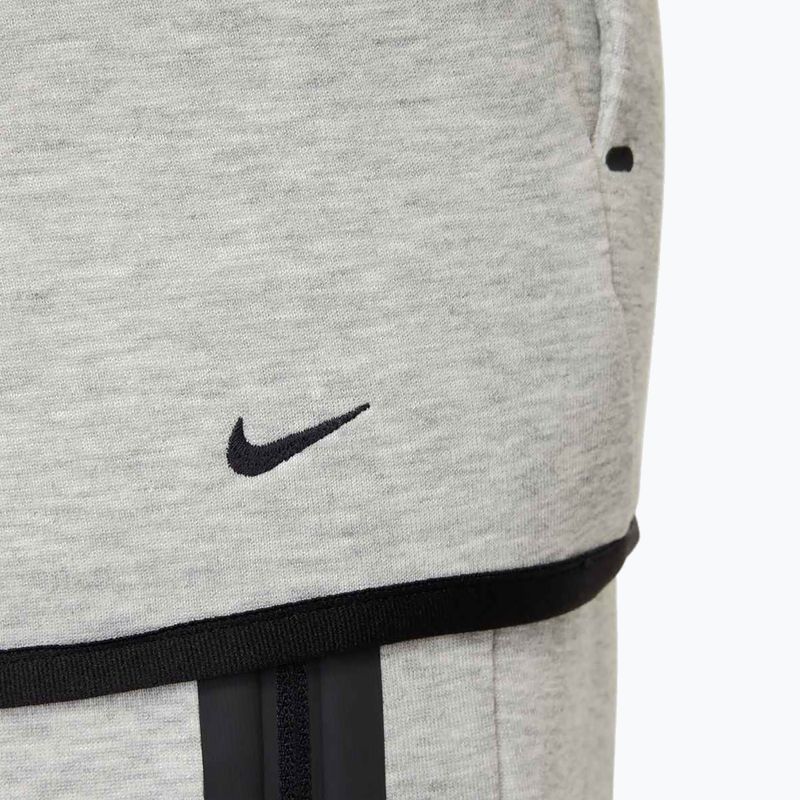 Detská mikina Nike Sportswear Tech Fleece Full-Zip dark grey heather/black/black 8