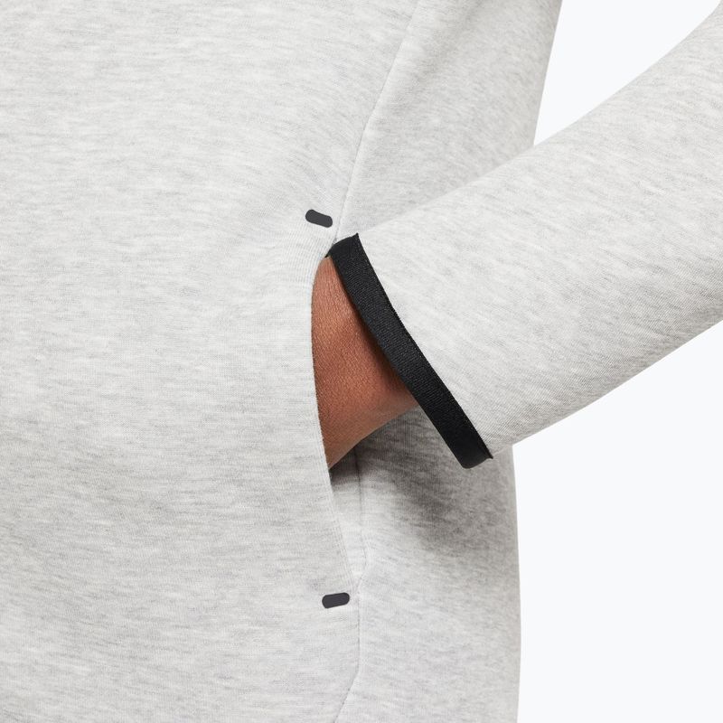 Detská mikina Nike Sportswear Tech Fleece dark grey heather/black/black 6