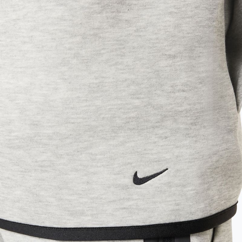 Detská mikina Nike Sportswear Tech Fleece dark grey heather/black/black 7