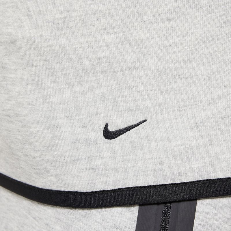 Detská mikina Nike Sportswear Tech Fleece dark grey heather/black/black 8