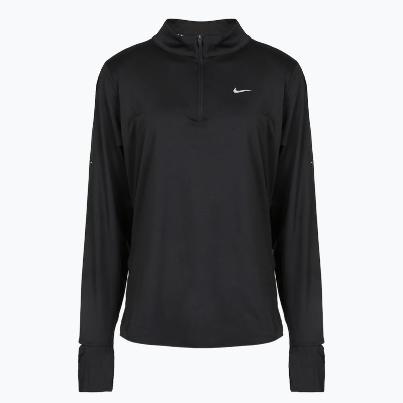 Dámsky bežecký longsleeve Nike Swift Dri-FIT UV 1/4-Zip Plus Size black 6