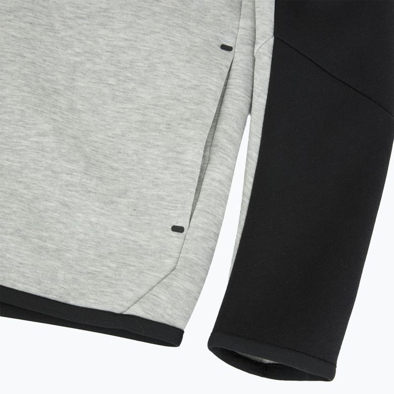 Detská mikina Nike Sportswear Tech Fleece Full-Zip dark grey heather/black/black/black 8