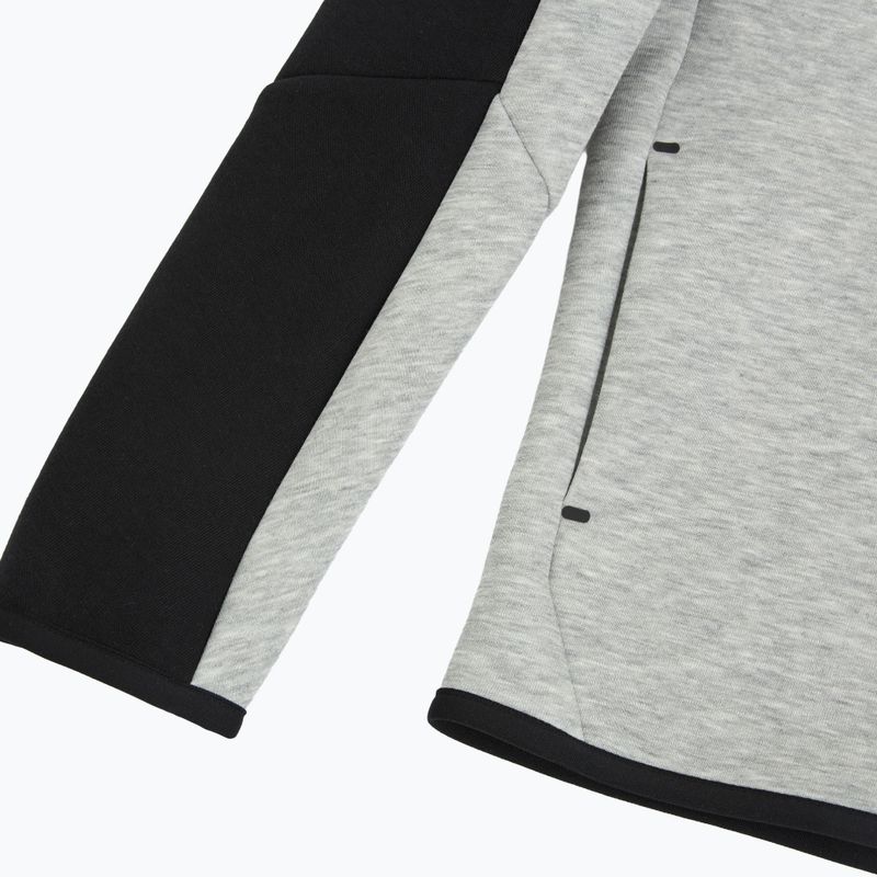 Detská mikina Nike Sportswear Tech Fleece Full Zip dark grey heather/black/black/black 12