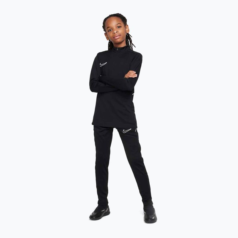 Detské nohavice Nike Academy Dri-Fit Jr black/black/white 2