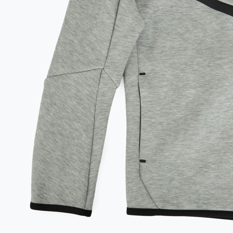 Detská mikina Nike Sportswear Tech Fleece Full-Zip dark grey heather/black/black 13