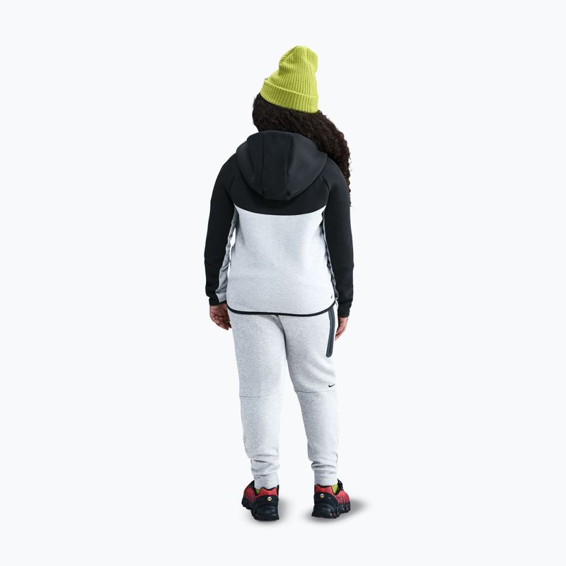 Detská mikina Nike Sportswear Tech Fleece Full-Zip dark grey heather/black/black/black 3