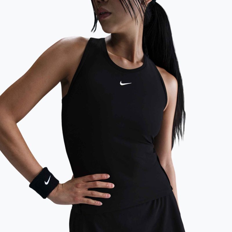 Dámske tenisové tričko Nike Victory Dri-Fit Tank black/white 4
