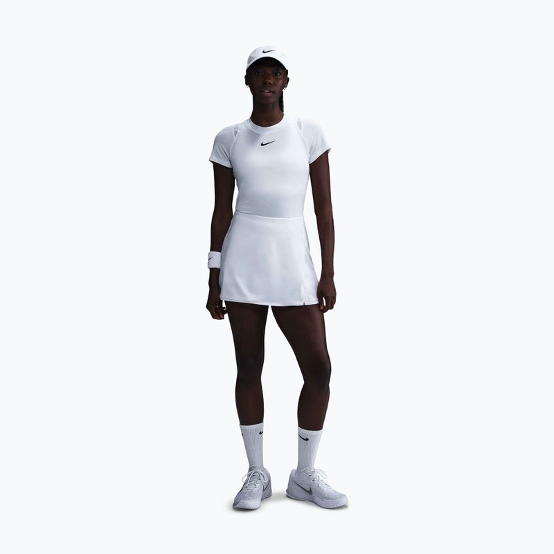 Tenisová sukňa Nike Victory Dri-Fit Straight Pleated white/black 2