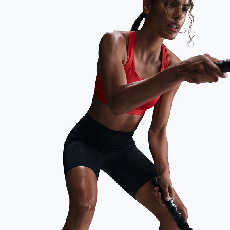 Dámske tréningové šortky Nike Universa High Waisted Biker 8" black/anthracite/dark smoke grey 7