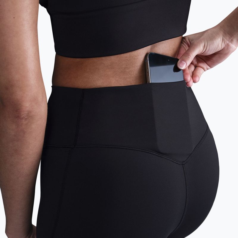 Dámske tréningové legíny Nike Universa High-Waisted 7/8 black/anthracite/dark smoke grey 7