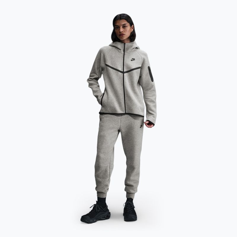 Dámska mikina Nike Sportswear Tech Fleece Windrunner dark grey heather/black 2