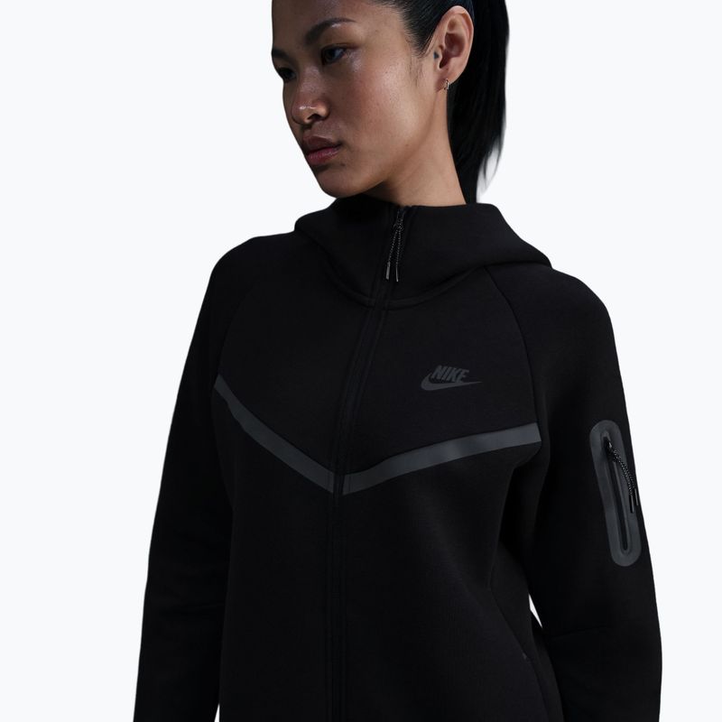 Dámska mikina Nike Sportswear Tech Fleece Windrunner black/black 5