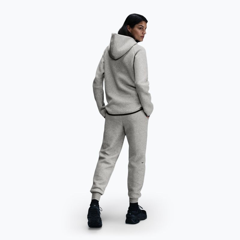 Dámske nohavice Nike Sportswear Tech Fleece Mid-Rise dark grey heather/black 3