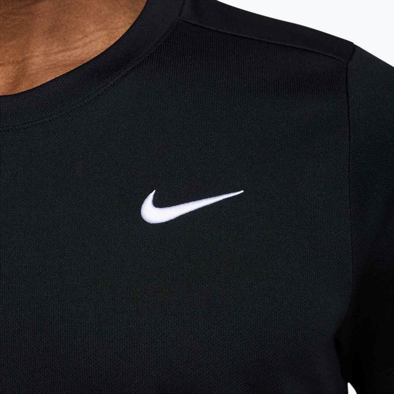 Pánske tenisové tričko Nike Court Dri-Fit Victory čierne/biele 5
