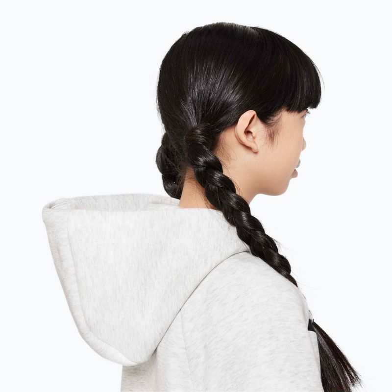 Detská mikina Nike Sportswear Tech Fleece light grey/heather/black/black 5