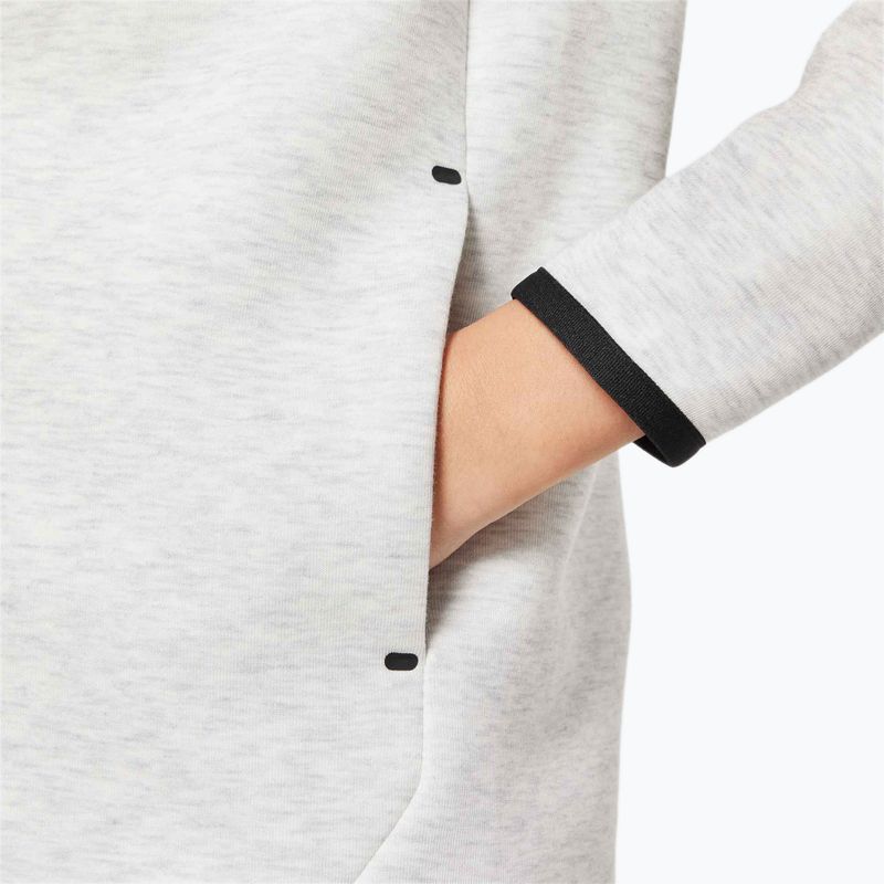 Detská mikina Nike Sportswear Tech Fleece light grey/heather/black/black 7