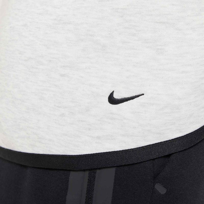 Detská mikina Nike Sportswear Tech Fleece light grey/heather/black/black 8