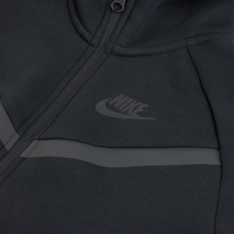 Detská mikina Nike Sportswear Tech Fleece black/black/black 3
