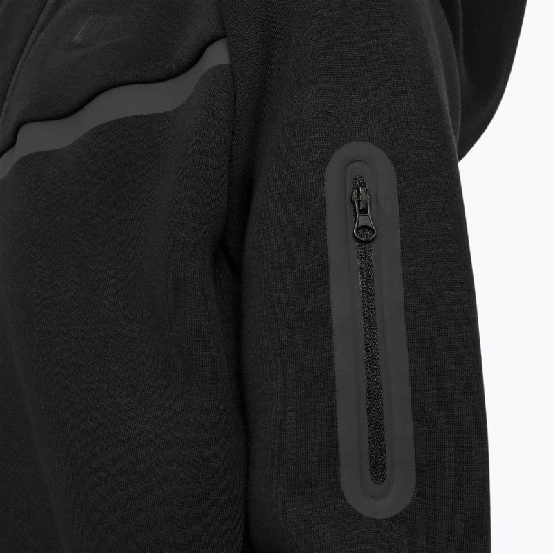 Detská mikina Nike Sportswear Tech Fleece black/black/black 7
