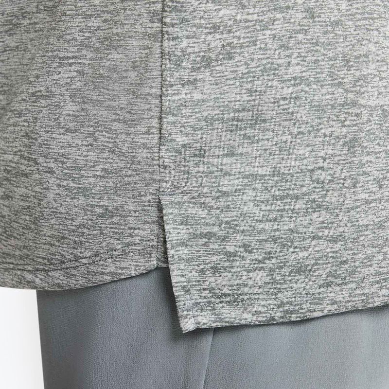 Pánske bežecké tričko Nike Stride ADV smoke grey / heather 6