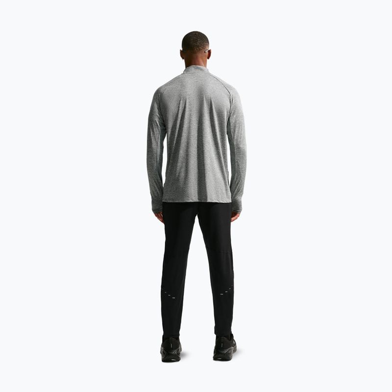 Pánska bežecká mikina Nike Stride 1/4 Zip Dri-Fit smoke grey/heather 3
