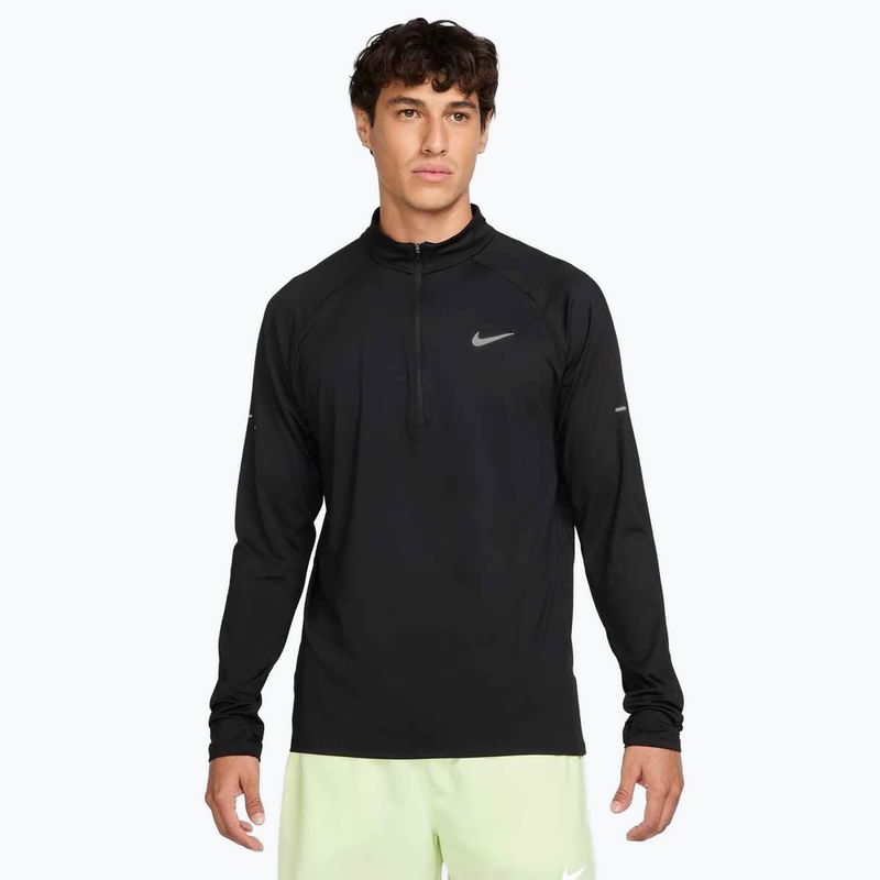 Pánska bežecká mikina Nike Stride 1/4 Zip Dri-Fit black