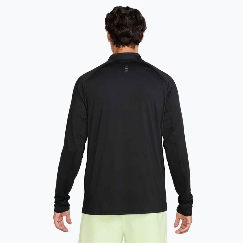 Pánska bežecká mikina Nike Stride 1/4 Zip Dri-Fit black 3