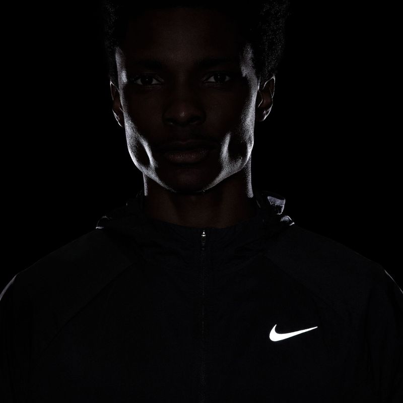 Pánska bežecká bunda Nike Stride Repel UV black/black 7